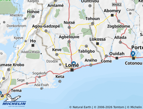 Mapa MICHELIN Zio - ViaMichelin
