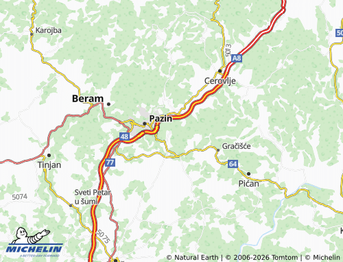 MICHELIN-Landkarte Lindar - ViaMichelin