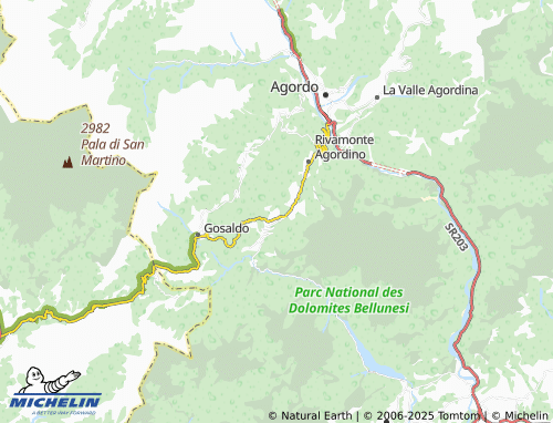 MICHELIN Renon map - ViaMichelin