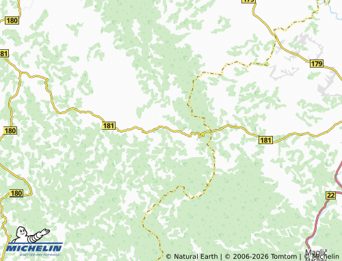 Mapa MICHELIN Kaona - ViaMichelin