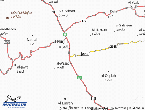 Carte MICHELIN al-'Azeeziyyah - ViaMichelin