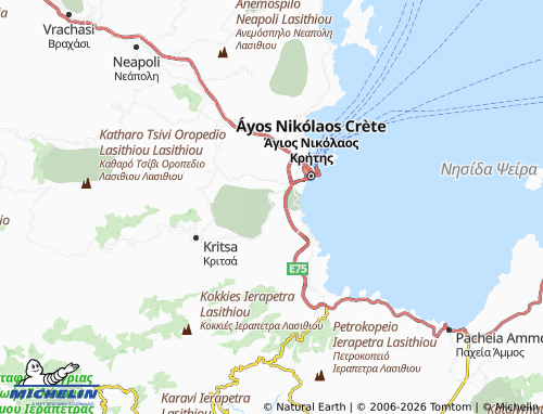 Carte MICHELIN Roysa Limni - ViaMichelin