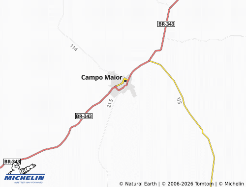 Mappa MICHELIN Parque das Estrelas - ViaMichelin