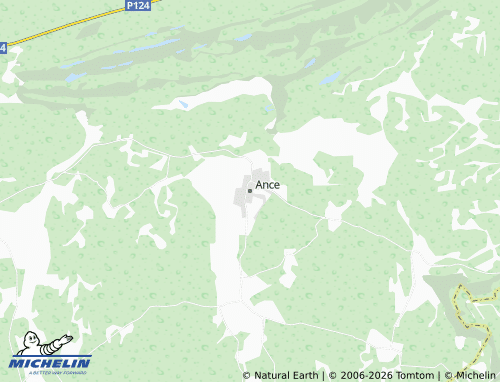 Mapa MICHELIN Ances pagasts - ViaMichelin