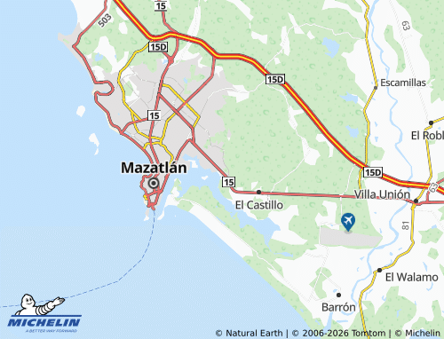 Mappa MICHELIN Tercera Ampliación de Urias - ViaMichelin
