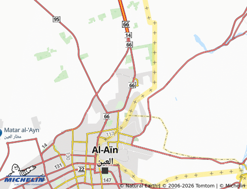 MICHELIN Ugdat Al Husoon map - ViaMichelin