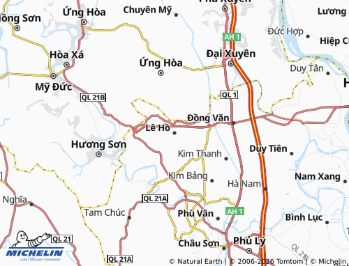 Mapa MICHELIN Lê Hồ - ViaMichelin
