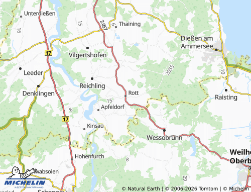 Mapa MICHELIN Rott - ViaMichelin