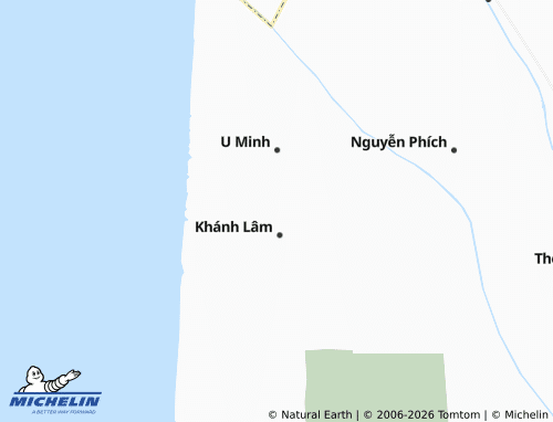 Mapa MICHELIN Khánh Lâm - ViaMichelin