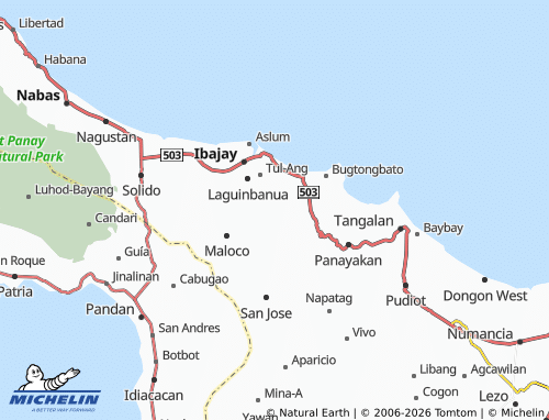MICHELIN Rizal map - ViaMichelin