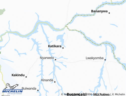 MICHELIN Katikara map - ViaMichelin