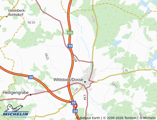 MICHELIN Biesen map - ViaMichelin
