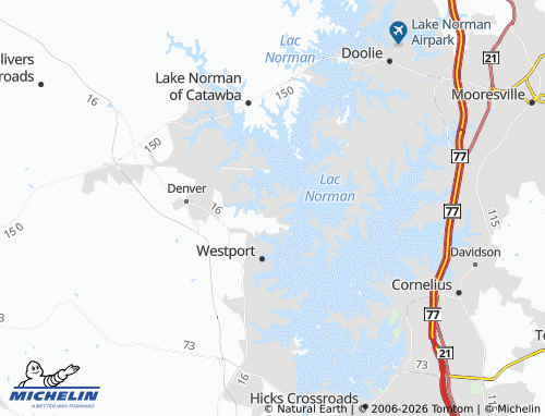 Mapa MICHELIN Webbs - ViaMichelin