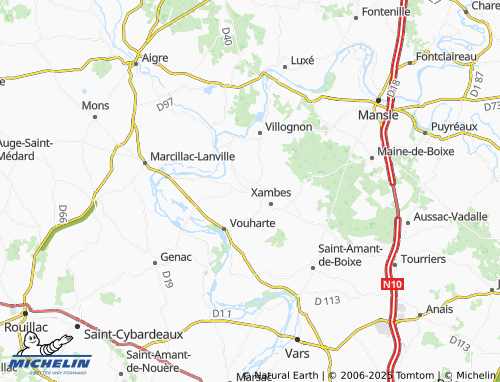 Mapa MICHELIN Coulonges - ViaMichelin