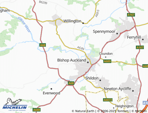 MICHELIN Escomb map - ViaMichelin