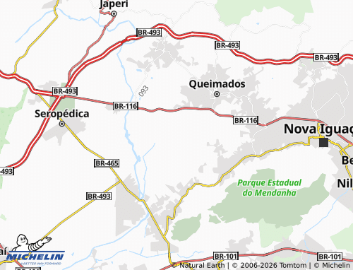 Mapa MICHELIN Cidade Jardim Cabucu - ViaMichelin