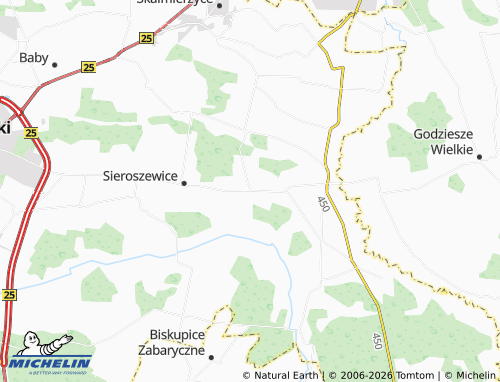 MICHELIN Rososzyca map - ViaMichelin