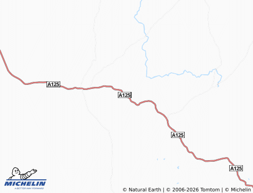 MICHELIN Danauta map - ViaMichelin