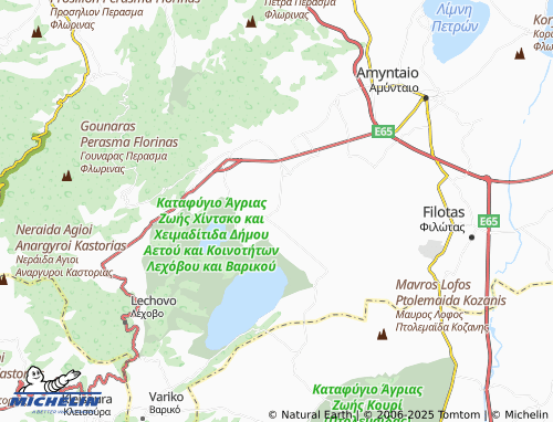 MICHELIN Valtonera map - ViaMichelin