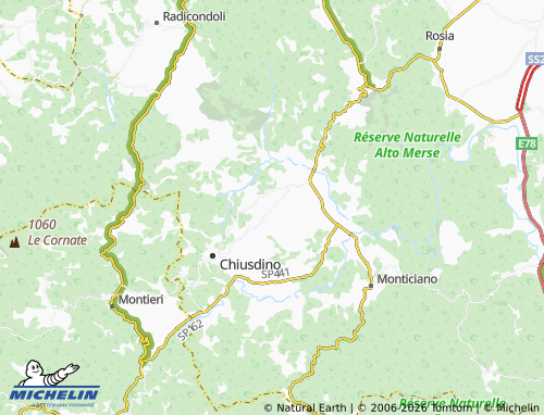 Kaart MICHELIN Frassini - ViaMichelin