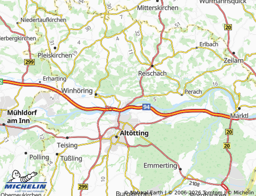 MICHELIN Eisenfelden map - ViaMichelin