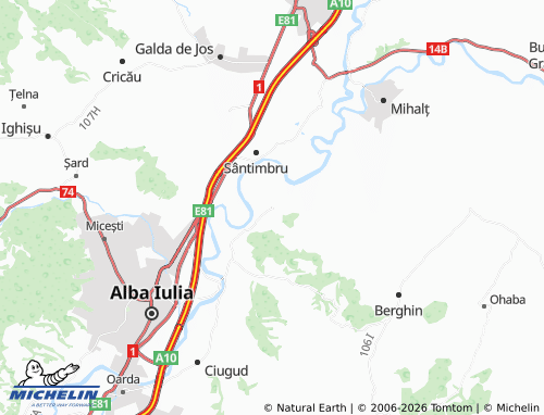 MICHELIN Totoi map - ViaMichelin