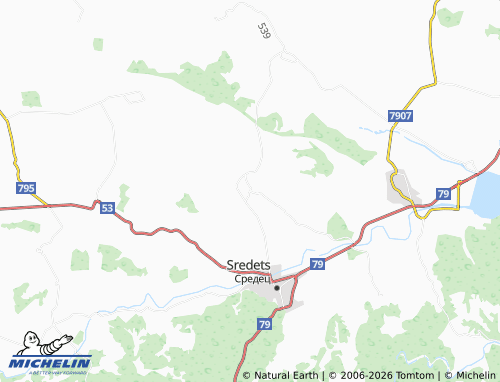 Mapa MICHELIN Dyulevo - ViaMichelin