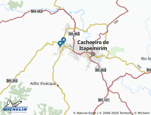 Carte MICHELIN Jardim Itapemirim - ViaMichelin