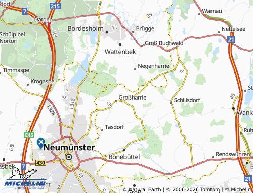MICHELIN Kleinharrie map - ViaMichelin