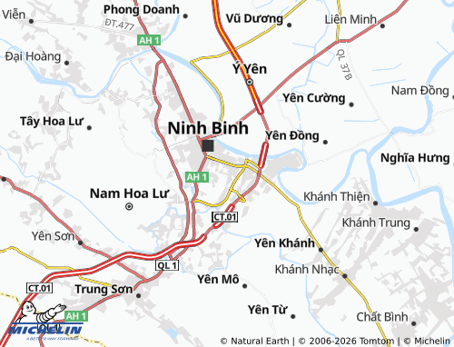 Mappa MICHELIN Ninh Sơn - ViaMichelin