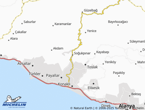 Carte MICHELIN Soğukpınar - ViaMichelin