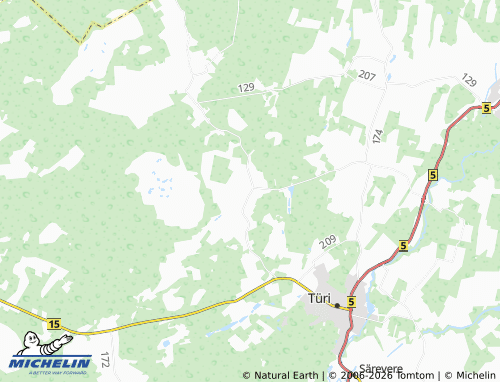 Mapa MICHELIN Änari - ViaMichelin