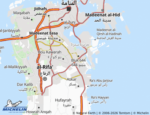 Mappa MICHELIN al-Nuwaydirat - ViaMichelin