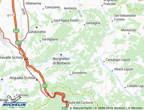 Mappa MICHELIN Persi - ViaMichelin