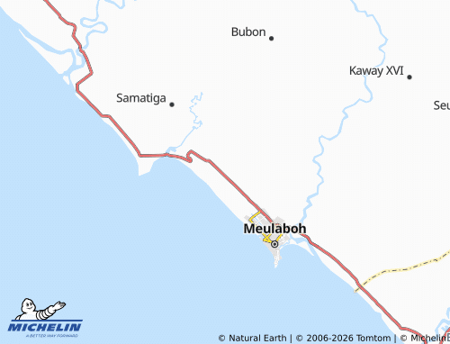 Mappa MICHELIN Suak Nie - ViaMichelin