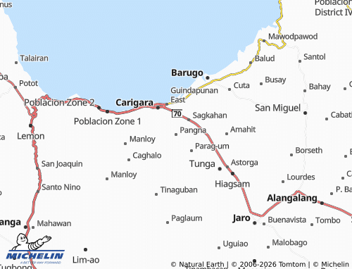 MICHELIN Pangna map - ViaMichelin