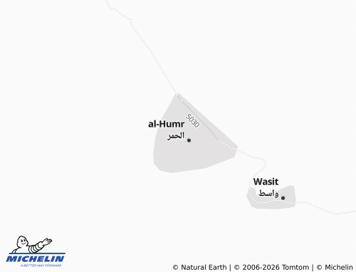MICHELIN-Landkarte al-Ghawaybah - ViaMichelin