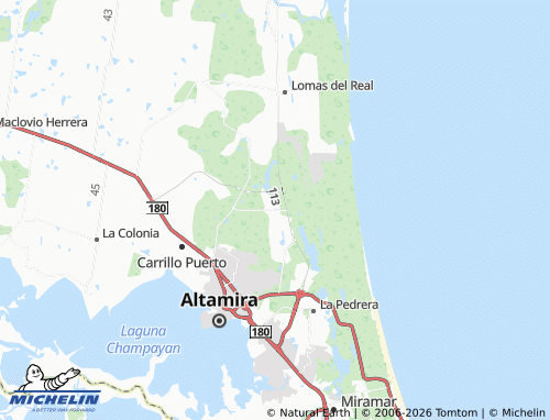 Mapa MICHELIN Ricardo Flores Magón - ViaMichelin