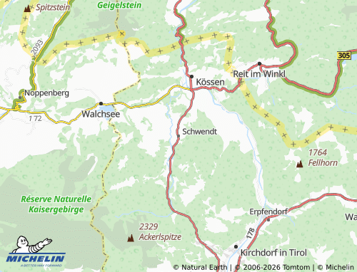 Mapa MICHELIN Schwendt - ViaMichelin