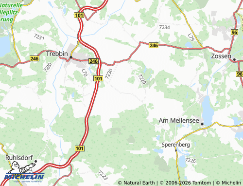MICHELIN Lüdersdorf map - ViaMichelin
