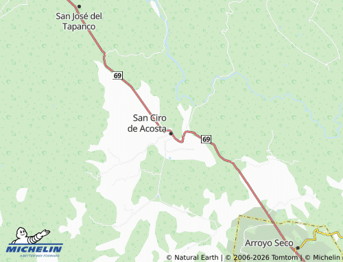 MICHELIN Benito Juárez map - ViaMichelin
