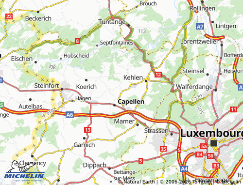 MICHELIN Olm map - ViaMichelin