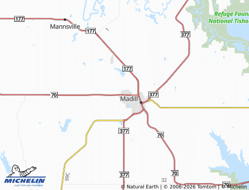 Mappa MICHELIN Oakland - ViaMichelin