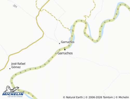 Mapa MICHELIN Garruchos - ViaMichelin