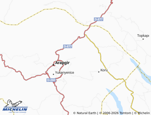Mappa MICHELIN Düzce - ViaMichelin