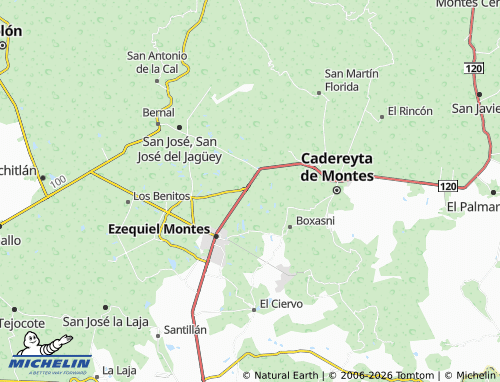 MICHELIN-Landkarte Los Pérez - ViaMichelin