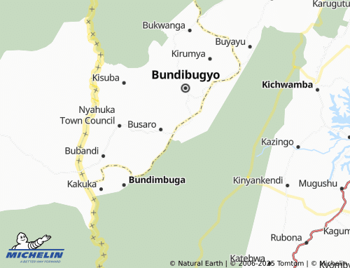 MICHELIN Busaru map - ViaMichelin