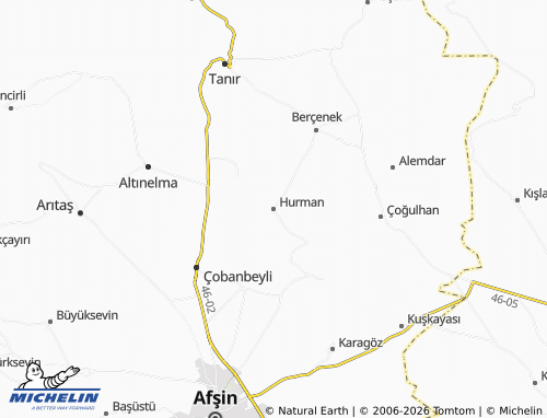 Mappa MICHELIN Hurman - ViaMichelin