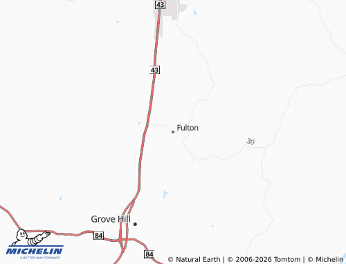 Mapa MICHELIN Fulton - ViaMichelin