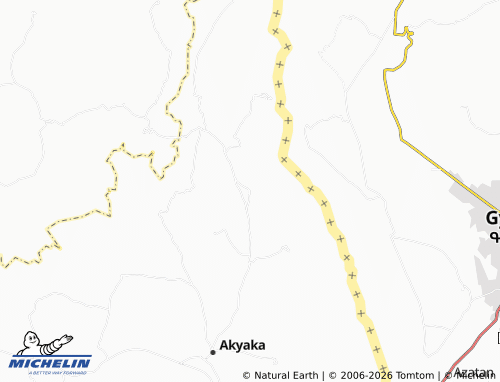 MICHELIN Akbulak map - ViaMichelin